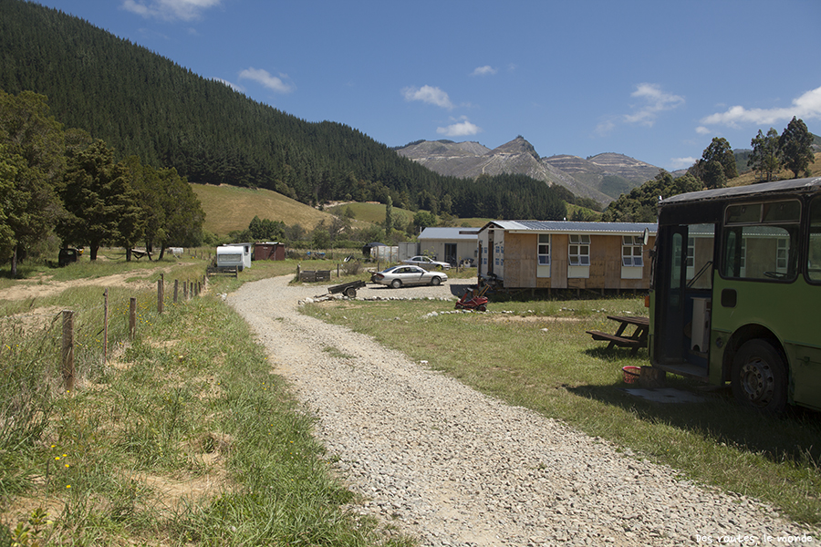 L'entrée de la ferme