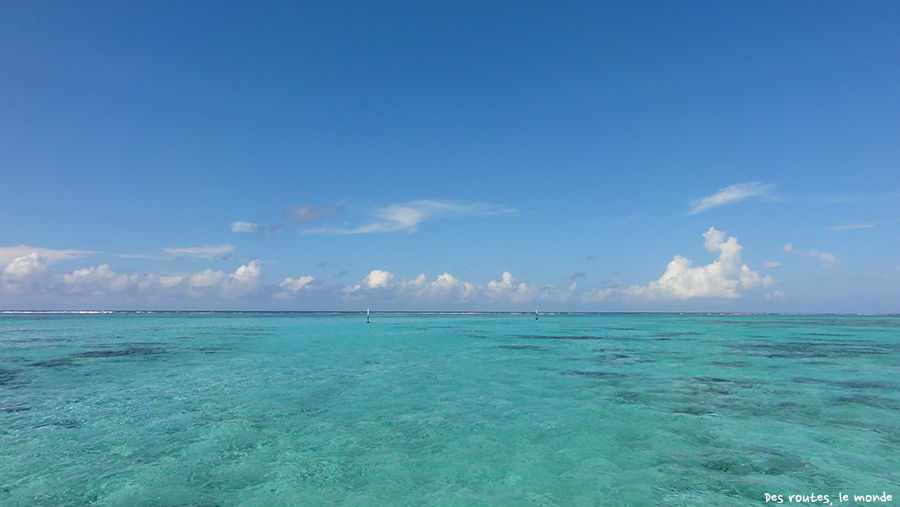 Arrivée sur le lagon