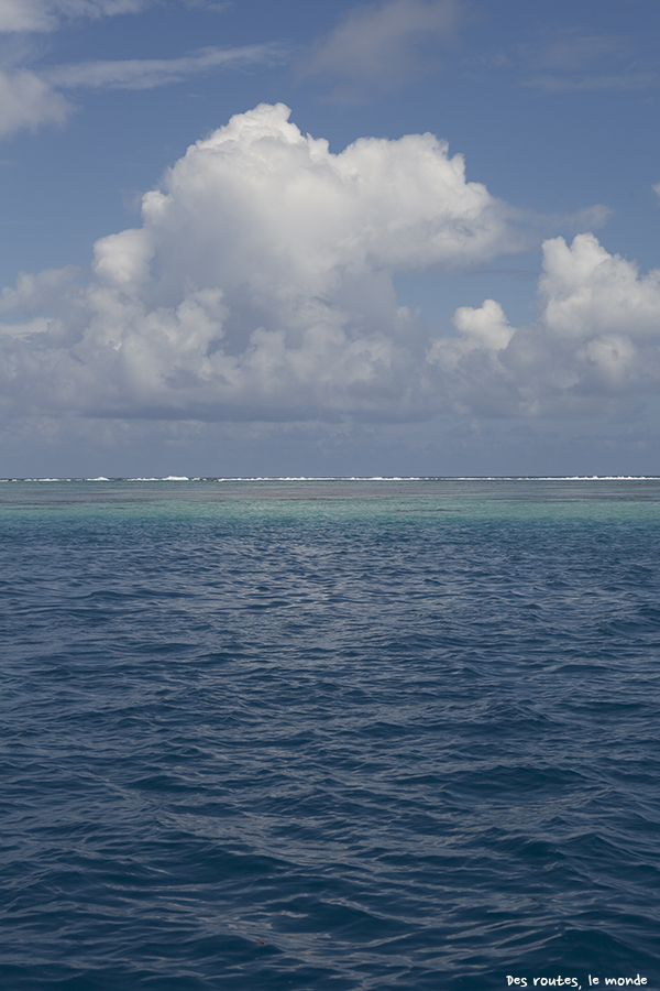 Arrivée sur le lagon