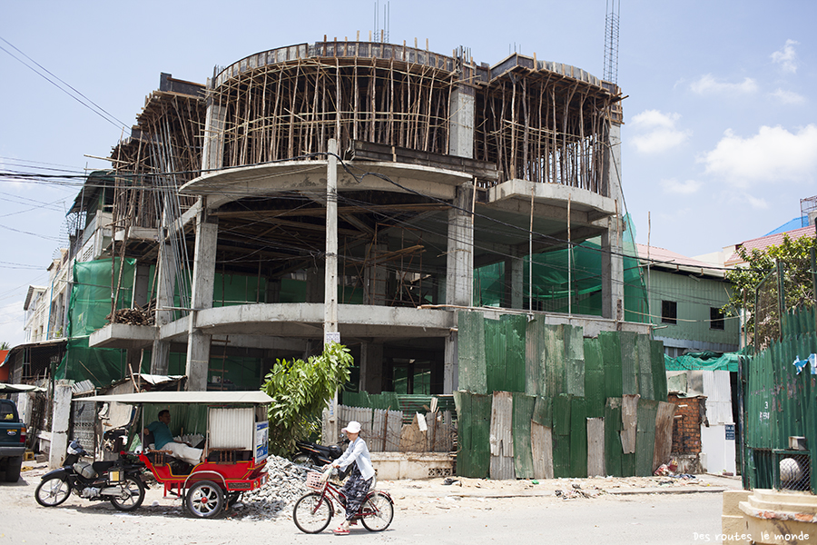 Construction à Phnom Penh