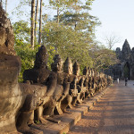 La porte sud d'Angkor Thom