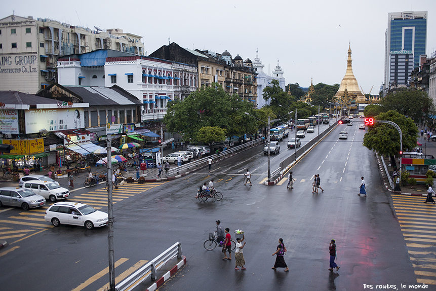 Point de vue sur Yangon