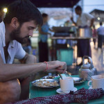 Dîner dans la rue