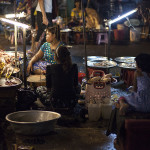 Le marché de nuit de Yangon