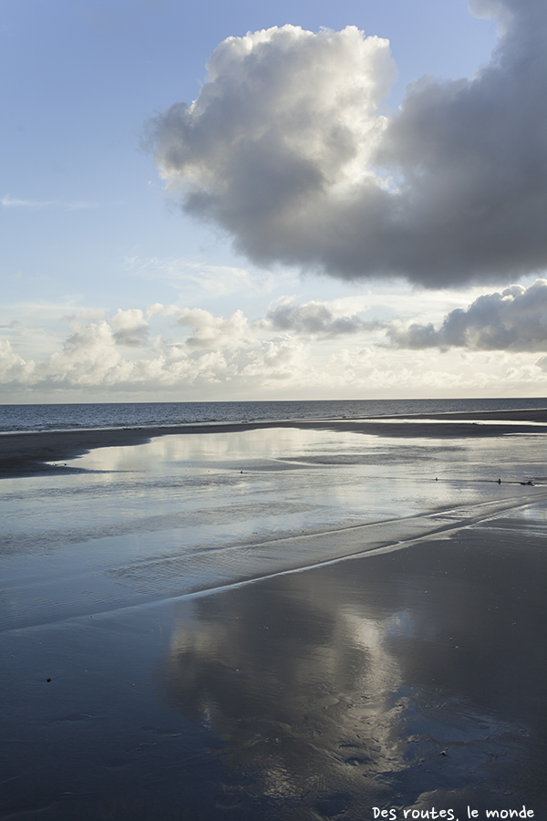 La plage, la mer, le ciel