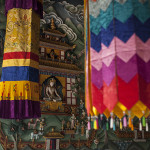 Décorations bouddhistes au Bhoutan