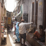 Les rues de Varanasi