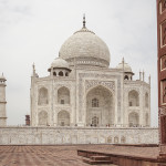 Le Taj vu de la mosquée