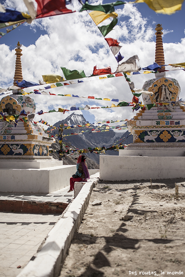 Temple tibétain à Kunzum La
