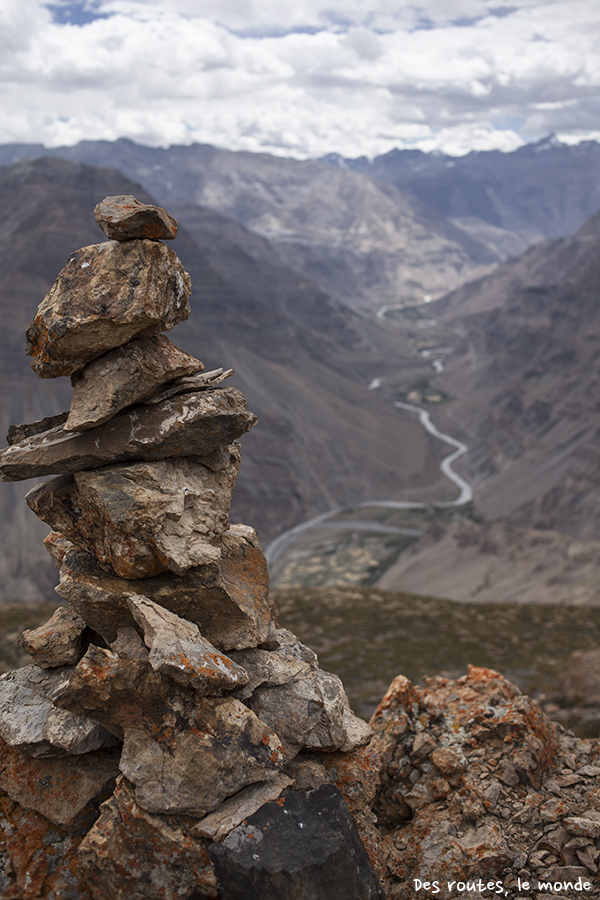 Cairn près du sommet