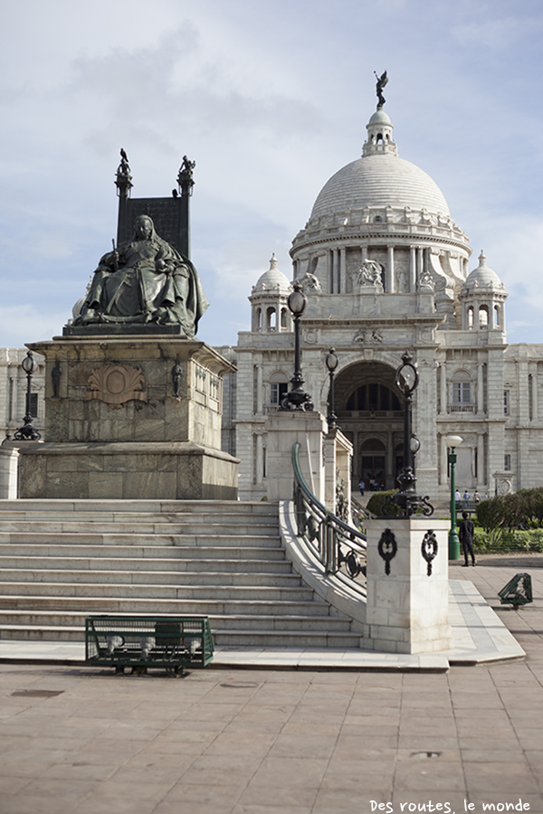 La reine Victoria sur son trône