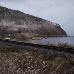 Un village sur le lac Baikal