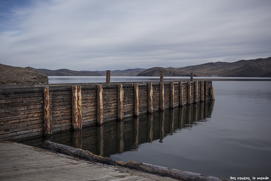 Le ponton d'embarquement