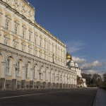 L'extérieur du Grand Palais du Kremlin