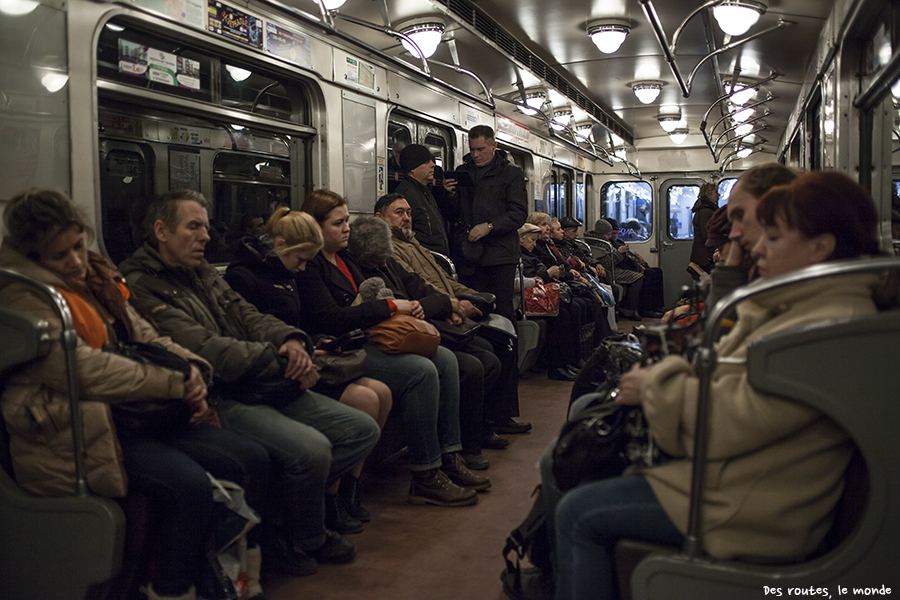 Dans le métro