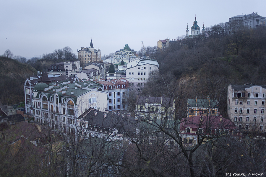 Sur une colline de Kiev