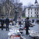 Un marché de livres