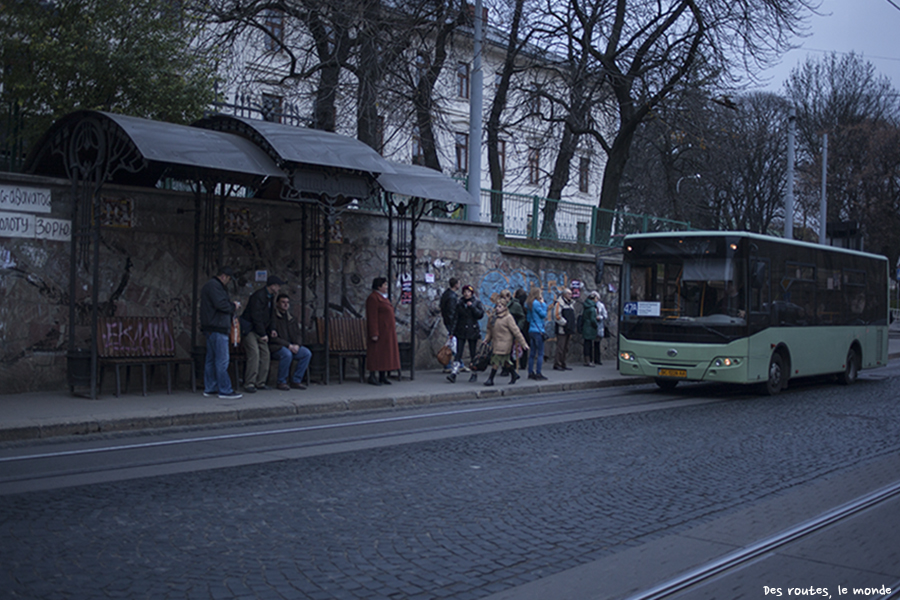 L'arrêt de bus